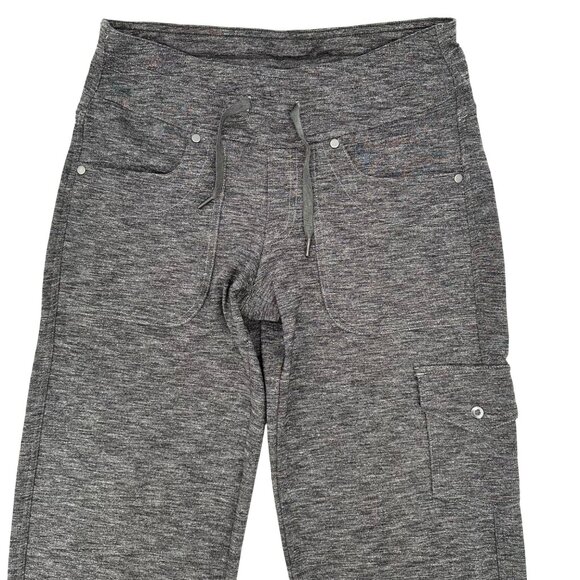 Kühl Womens Gray Heathered Drawstring Cargo Knit Pull On Pants Size 2 - Picture 4 of 12